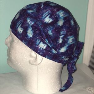 Tie back style surgical cap